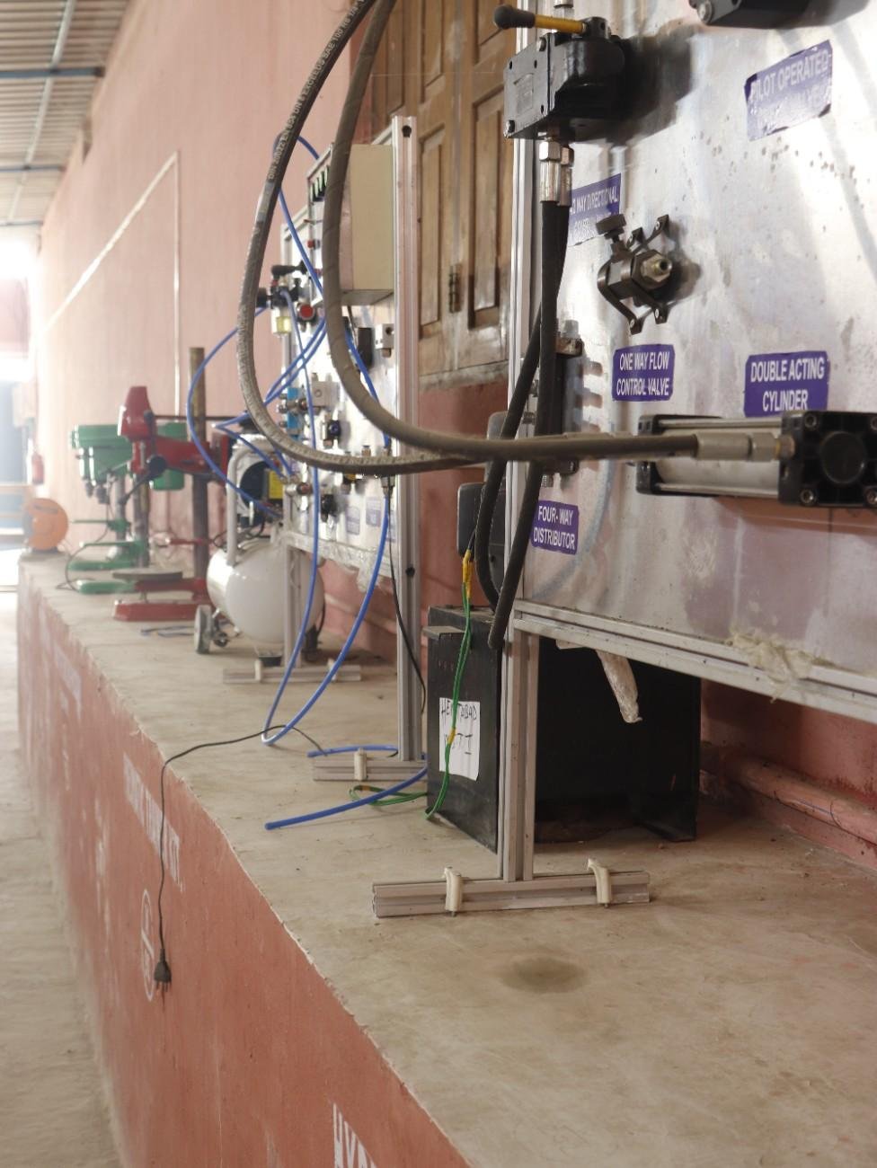 Workshop interior
